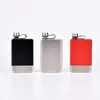 Cantil Pequeno de Aço Inoxidável 304 Transfronteiriço 9oz Quadrado Meio Libra Portátil para Exterior Metal Personalizado Plano Atacado Cantil Portátil