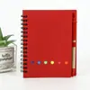Bloc de Notas de Papel Kraft Amazon Transfronterizo Cuaderno para Reuniones de Oficina Planificador de Notas para Estudiantes Notas Adhesivas Cuaderno de Espiral