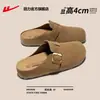 Zapatos de meter, zapatos de mujer, zapatos Birkenstock, zapatos de mujer 2026 nuevos populares de verano, mules de suela blanda para mujer, zapatos de vestir sencillos para mujer R