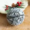 Amazon Enfeites de Sino Coloridos de Natal 8cm Textura de Metal Pintada Acessórios para Decoração de Árvore de Natal Atacado Retrô