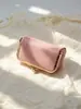 Mini bolsa de joyería de piel sintética con patrón de lichi, bolsa de accesorios con cierre para mujer para guardar llaves y auriculares, monedero multifuncional