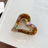 Pinza para el pelo de garra de metal de acetato Wave Moda Elegante Flor Parte trasera de la cabeza Moño Pinza Tiburón Accesorio para el cabello Venta al por mayor