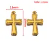 Accesorios para Joyería DIY Serie Marina de Acero Inoxidable Colgante Clip de Papel Tortuga Cruz Colgante para Collar DIY