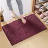 Alfombrilla de Chenilla Gruesa con Cifrado para Suelo Alfombra de Baño Inodoro Absorción de Agua Alfombrilla Antideslizante Felpudo Felpudo