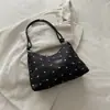 Bolsa de mano de gran capacidad transfronteriza modelo nuevo 2026 bolsa de hombro para debajo del brazo para estudiantes que asisten a clases, bolsa de viaje para mujer de comercio exterior