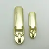 En stock al por mayor cabeza de cremallera de aleación de zinc cabeza de cremallera metálica de doble sección cabeza de cremallera para ropa y equipaje cabeza de cremallera de nailon