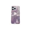 Funda para Teléfono Móvil IMD con Patrón de Papel de Estaño y Marco de Color Adecuada para iPhone15PROMAX Tendencia 14 Personalidad 12 Agujero Grande 11