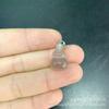 Colgante de calabaza Fu Lu de piedra semipreciosa amatista ojo de tigre natural de 20 mm, collar DIY, accesorio de joyería para horquilla antigua