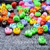 8567 cuentas de emoticonos con estampado de amor, cuentas de emoticonos de moda, cuentas de plástico transfronterizas, buen pin, accesorios de joyería para bricolaje, palillos, cuentas a juego
