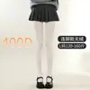 Medias Finas Blancas de Seda, Alta Elasticidad, Pantimedias Antideslizantes, Antienganches, Estilo Ballet, Leggings para el Trabajo, Medias Transparentes para Mujer de Primavera y Verano