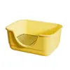 Banheira vaso sanitário para cachorro, vaso sanitário de aço inoxidável para cachorro, caixa de areia anti-cocô para cachorro, suprimentos para animais de estimação, vaso sanitário para cachorro para atacado