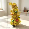 Nueva Decoración Navideña Mini Árbol de Navidad Plegable Mesa Adorno Pequeño 40CM Adorno de Escritorio de Árbol de Navidad