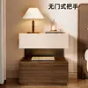 Mesita de noche alquiler mesita de noche dormitorio cajón almacenamiento armario mesa lateral creativa para sofá armario de almacenamiento estante para sala de estar