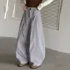 Calças para meninas mais velhas, novo estilo coreano 2026, estilosas e adequadas para uso ao ar livre, calças casuais finas, calças largas para meninas, estilo coreano