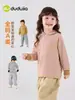 AntiestáticoDudu Home Camiseta con Capucha para Niños Otoño Top de Manga Larga para Niños Ropa de Otoño para Niñas Ropa para Bebés y Niños