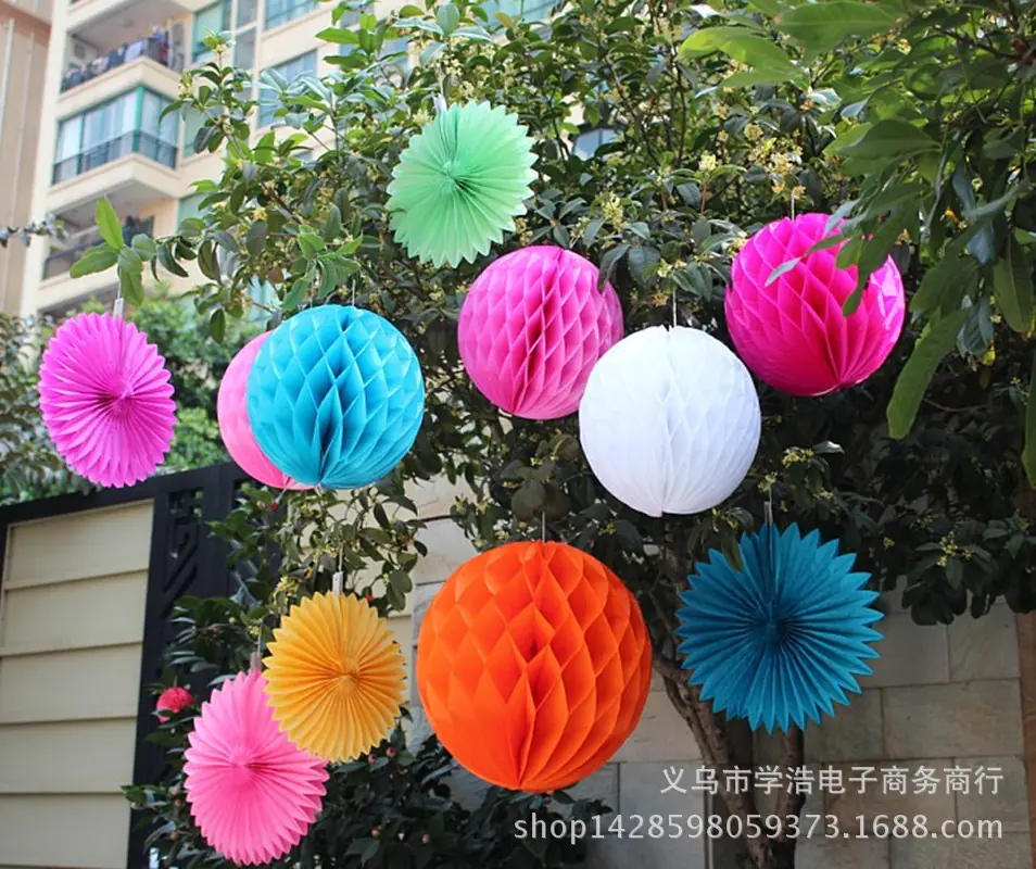 蜂窝灯笼装饰图11