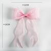 Onda Chiffon Cauda de Peixe Gaze Cinto Acompanhamento Decoração de Presente Embalagem de Presente Acessórios de Cabelo Fita Fita de Gaze de Neve Laço Produtos Acabados