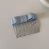 Peine de Frente de Gama Alta con Lazo, Peine para el Cabello para Arreglar el Cabello Suelto, Accesorio para el Cabello para Flequillos Laterales, Pasador para Organizar el Cabello Suelto
