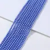 Estilo hilo de algodón perlas de vidrio blancas imitación cristal blanco australiano cuentas sueltas pulsera collar DIY hecho a mano accesorios de joyería venta al por mayor