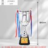 Venta Directa de Fábrica trofeo de metal oro plata cobre reunión deportiva escolar competencia de danza música Cinta Trofeo de Cobre en stock