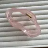Presilha de Garra Color-Blocking com Design de Nuvem, Novo Estilo High-End 2025, Presilha Grande de 11cm para a Parte de Trás da Cabeça, Acessório de Cabelo Jk
