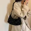 Bolso cruzado con remaches transfronterizos en la axila, nueva colección otoño/invierno 2026, bolso de hombro retro versátil, bolso cruzado elegante y único