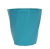 Fornecimento Direto da Fábrica Atacado Simples Colorido Rosqueado Plástico Vaso de Flores Espessado Conjunto para Jardinagem Interna de Mesa Vaso de Flores