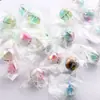 Anillo de 16 mm de Dos Colores Color UV Incrustado con Diamante Anillo de Ensueño Color AB Cuentas Redondas Cuentas Sueltas Cuentas Espaciadoras Accesorios para Pulsera Collar DIY