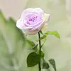 Flor Artificial Sensación Humectante Corola Rosa Arreglo de Flores Falsas Realista Adornos Sala de Estar Entrada Decoración Suave Arreglo Floral Decoración