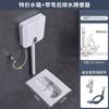 Desodorante para Baño Pequeño Inodoro de Pozo Inodoro de Sentadillas Lavabo de Sentadillas Inodoro de Sentadillas Cerámica Doméstica Inodoro de Sentadillas Juego de Cisterna