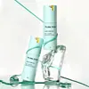 Botella de loción de 10 ml y 30 ml tipo twist-up, botella de loción portátil de doble capa mate, impresión de material de empaque cosmético para viajes