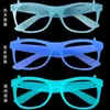 Gafas Luminosas Fluorescentes para Fiesta Infantil Gafas Luminosas Venta Caliente Transfronteriza Monturas de Gafas para Actuación en Escenario