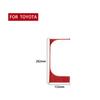 Adecuado para 14-21 Toyota Tantu portavasos pegatinas decorativas de fibra de carbono modificación interior accesorios interiores para coche