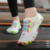Zapatos de Playa para Exteriores, Zapatos para Senderismo en Ríos, Cuerda para Saltar de Fitness para Interiores, Zapatos Deportivos para Saltar, Zapatos de Yoga, Deportivos Anfibios de Doble Uso Anti-Corte para Pies Descalzos