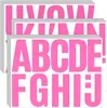 Pegatinas de Colores con Letras y Números Más Vendidas de Amazon, Etiquetas Decorativas Autoadhesivas, Pegatinas de Caligrafía para Diario