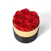 Cubo de Abrazo Acrílico Flor Eterna Transfronterizo Serie Terminada Día de San Valentín Rosa Cabeza de Champiñón Amazon Navidad