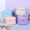 Bolsa de Cosméticos de Gran Capacidad Transfronteriza, Nueva Bolsa de Almacenamiento Linda y Sencilla, Neceser de Viaje Portátil para Mujer con un Toque de Lujo
