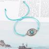 Pulseiras Retrô Europeias e Americanas, Novo Estilo Retrô, Design Tendência Boêmio Y2K, Pulseiras e Joias Trançadas de Nicho