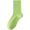 Calcetines de Confinamiento 5A Antibacterianos de Algodón Puro Sin Costuras de Boca Suelta para Mujer Transpirables Absorbentes de Sudor Antideslizantes Antipilling Nuevos Calcetines a Media Pantorrilla