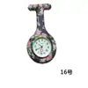 Popular Reloj de Pulsera Redondo para Enfermera con Transferencia de Agua y Estampado Colorido, Correa de Silicona, Reloj de Moda Universal para Estudiantes Mujeres, Esfera al por Mayor