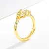 Anillo Pixiu Estilo Étnico Retro Kaiwei, Anillos Pixiu Auspiciosos y Atractores de Fortuna para Hombres y Mujeres, Mismo Estilo para Parejas, Venta al por Mayor