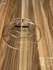 Accesorios DIY para Candelabros Hechos a Mano, Soporte para Candelabro con Agujeros, Lámpara de Carrillón de Viento de Concha, Materiales para Candelabros de Sala de Estar de Tres y Cuatro Niveles