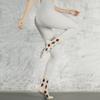 Calcetines de Yoga Personalizados de Cinco Dedos para Otoño e Invierno, Calcetines Antideslizantes para Pilates, Calcetines Deportivos Especiales de Dedos Divididos de Media Pantorrilla, Calcetines de Algodón Puro con Degradado para Mujer