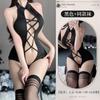 Roupa íntima sexy feminina uniforme de água tiras de tentação collants abertos livres da cama tentação 9092