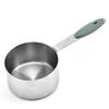 Conjunto de 7 Peças de Copos Medidores de Aço Inoxidável com Escala, Colheres Medidoras de Cozinha para Farinha e Sal
