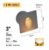 Luz de Pé para Exterior 86 Embutida Casa Indução Automática por Corpo Humano Escada Longe Corredor Rodapé Luz Noturna LED