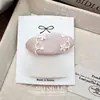 Pasador Coreano de Cuadros Dulces para Mujer, Pin de Mariposa Lindo y Versátil, Pasador Ovalado de Lunares, Pin para Flequillo, Accesorios para el Cabello para Mujeres al por Mayor