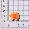 Brinquedos de Comida Realistas em Miniatura: Bife, Frango Assado, Acessórios de Resina, Barriga de Porco, Costelas, Presilhas de Cabelo, Materiais para Mesa de Faz de Conta