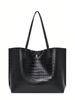 Fabricantes de bolsos nueva bolsa de compras moda coreana bolso de mujer borla bolso de hombro simple bolso tote de gran capacidad