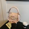 Bolso Cuadrado Pequeño Casual Elegante para Llevar en la Mano 2025 Nueva Moda Simple Fresco Moderno Bolso de Hombro Bolso Bandolera de Moda